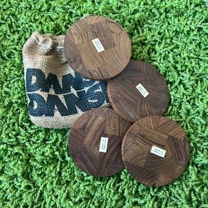 Dansk wood coasters